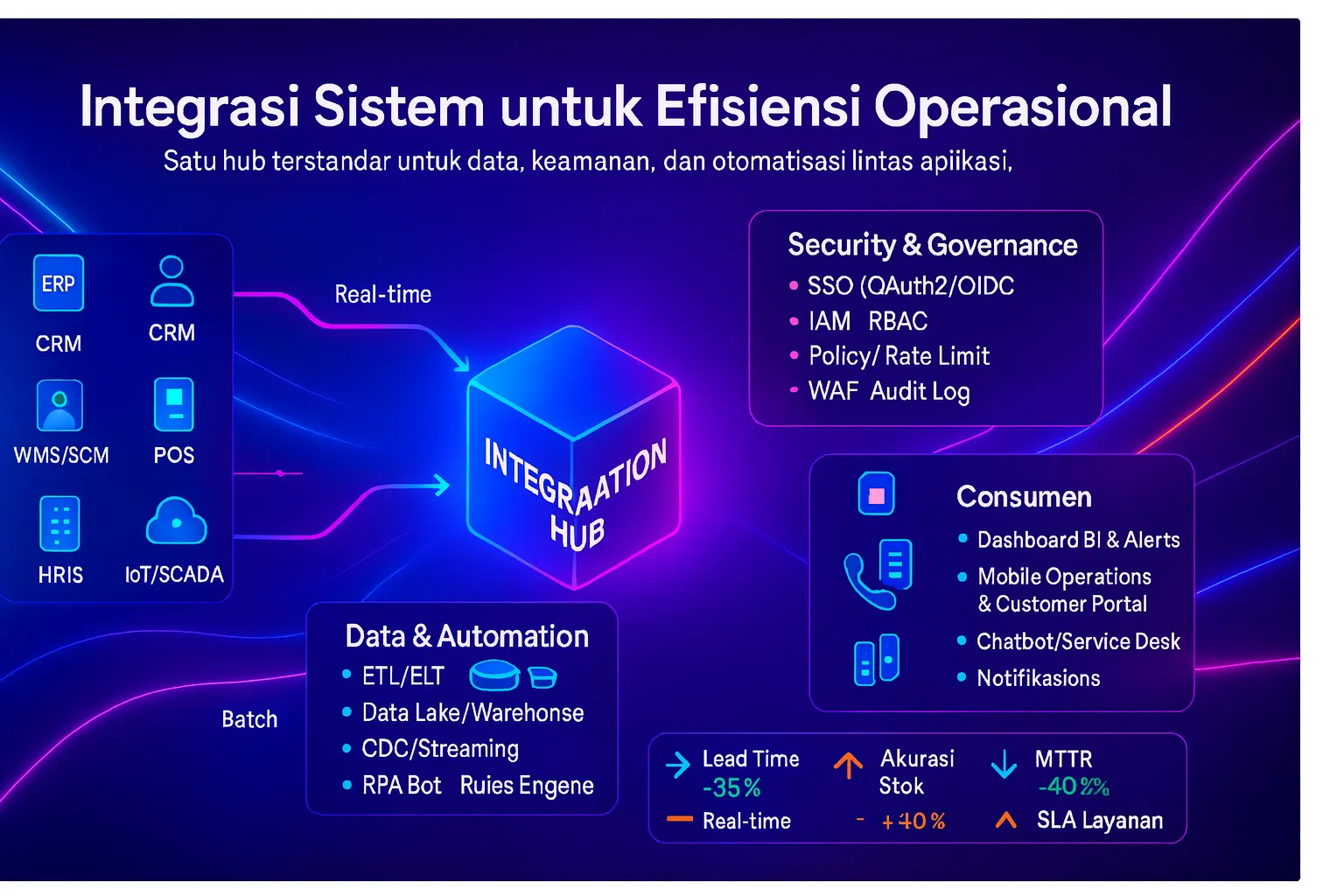Integrasi Sistem untuk Efisiensi Operasional